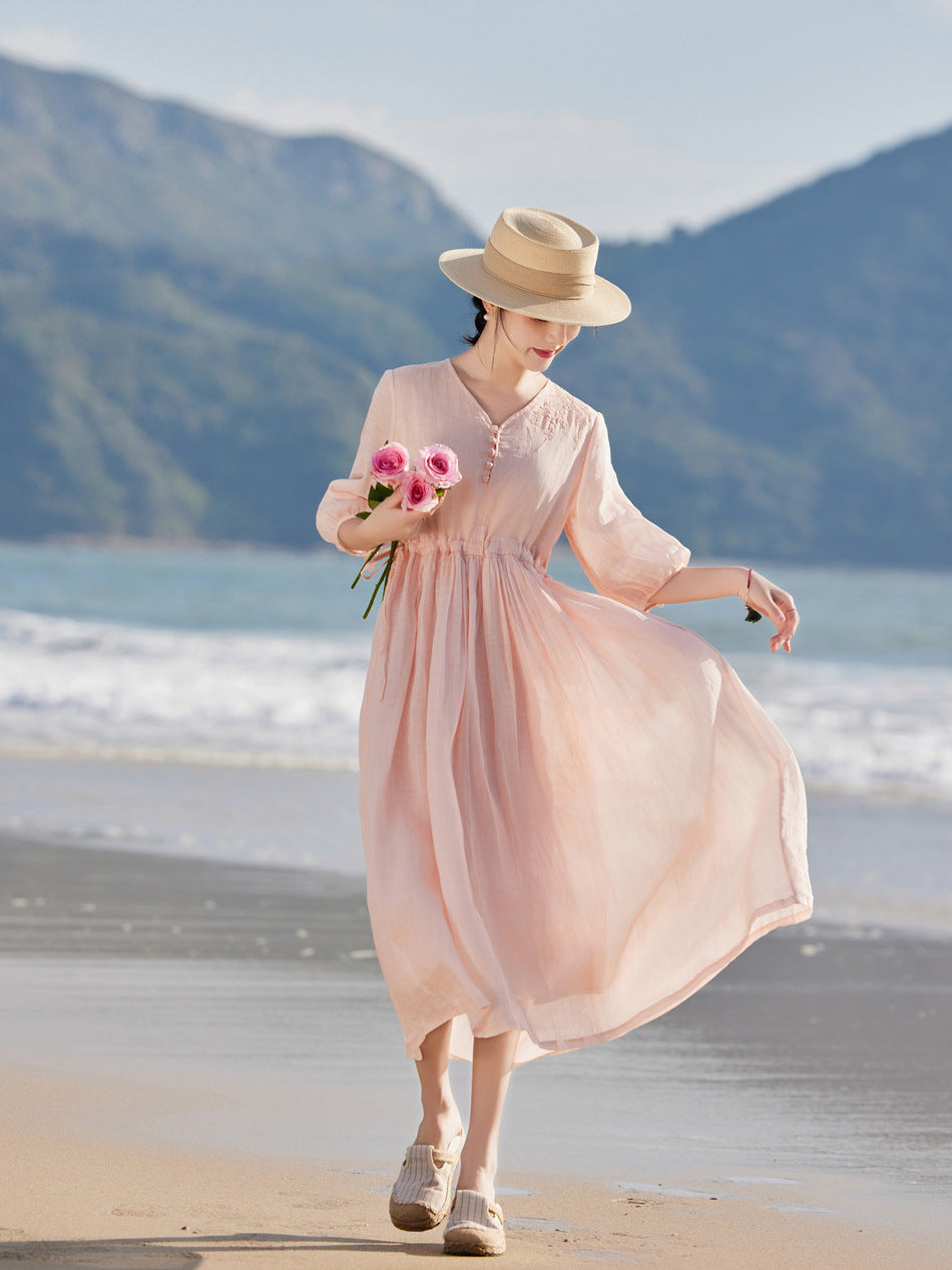 Lightweight Summer Maxi Dress For Women