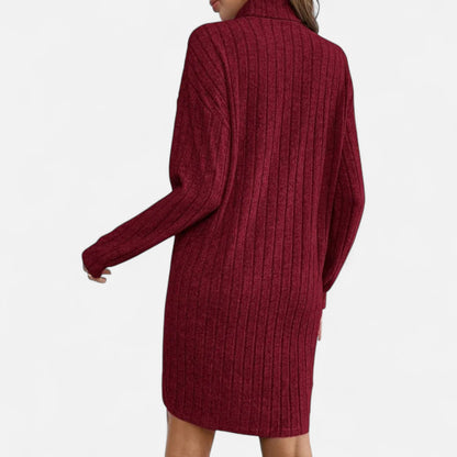 Nadia | Ribbed Knit Mini Dress
