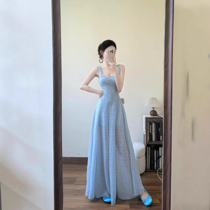 Lace Maxi Dress For Women in Ivory