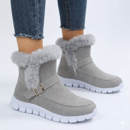 Sienna | Fur-Lined Waterproof Winter Ankle Boots
