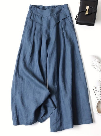 Bella | Wide Leg Capri Pants