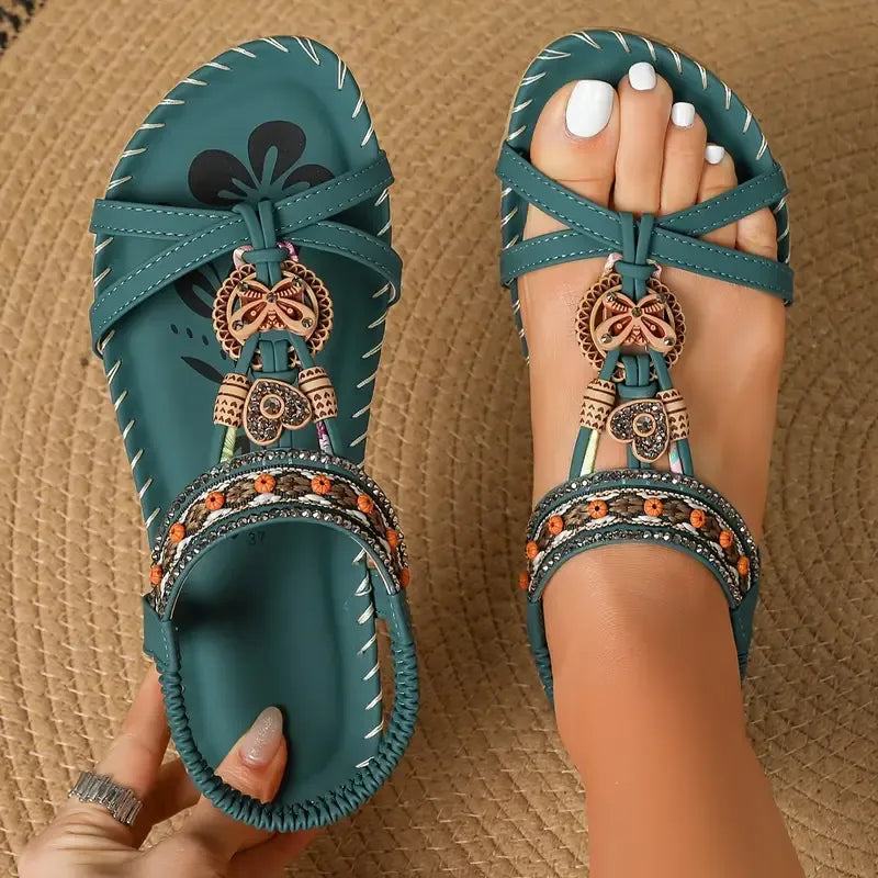 Colella | Floral Orthopedic Sandals