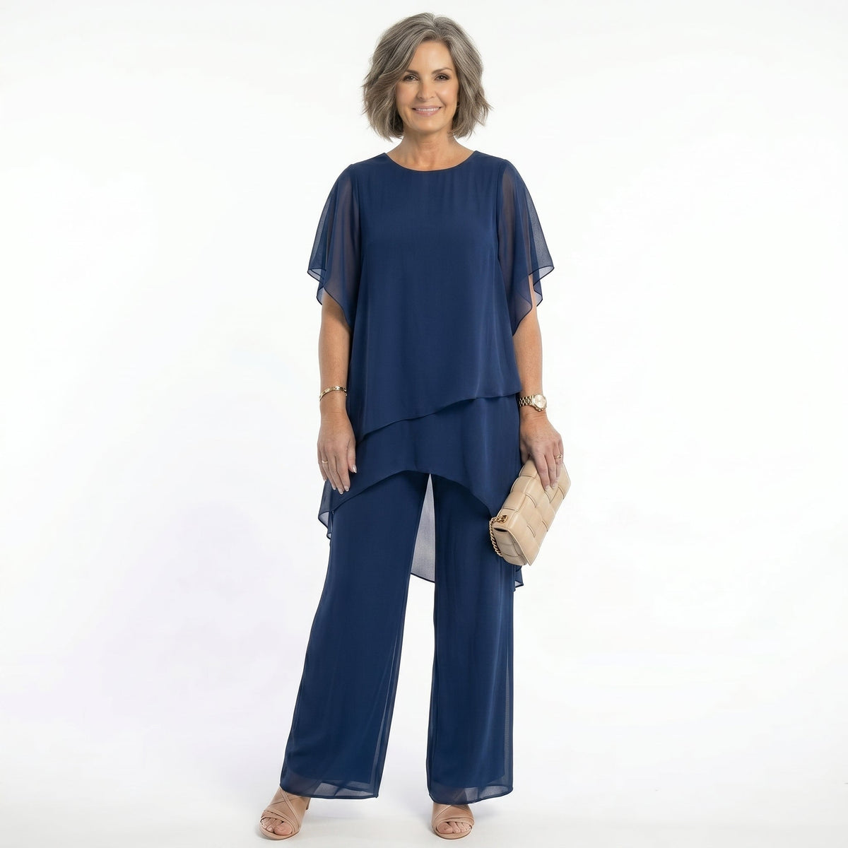 Luna | Women's Asymmetrical Tunic Occasion Set