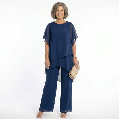 Luna | Women's Asymmetrical Tunic Occasion Set
