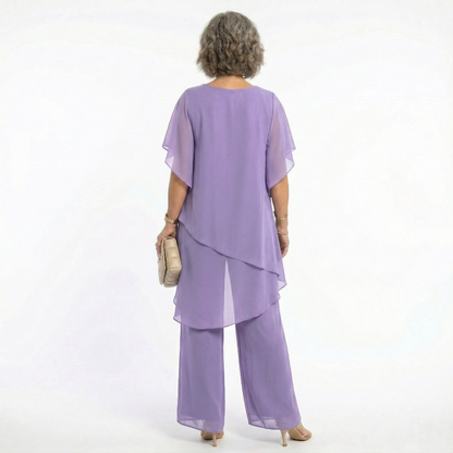 Luna | Women's Asymmetrical Tunic Occasion Set
