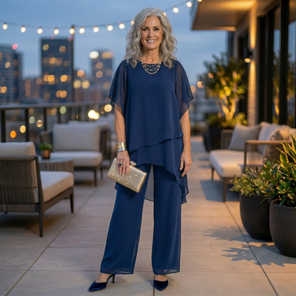 Luna | Women's Asymmetrical Tunic Occasion Set