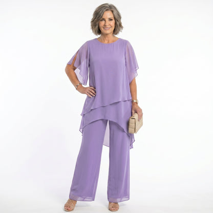Luna | Women's Asymmetrical Tunic Occasion Set