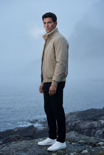 Jett | Men's Classic Bomber Jacket, Lightweight