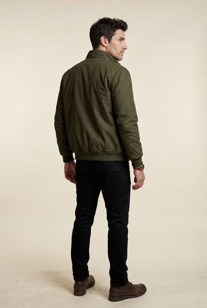 Jett | Men's Classic Bomber Jacket, Lightweight