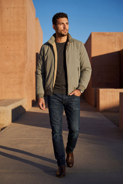 Jett | Men's Classic Bomber Jacket, Lightweight