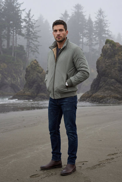Jett | Men's Classic Bomber Jacket, Lightweight