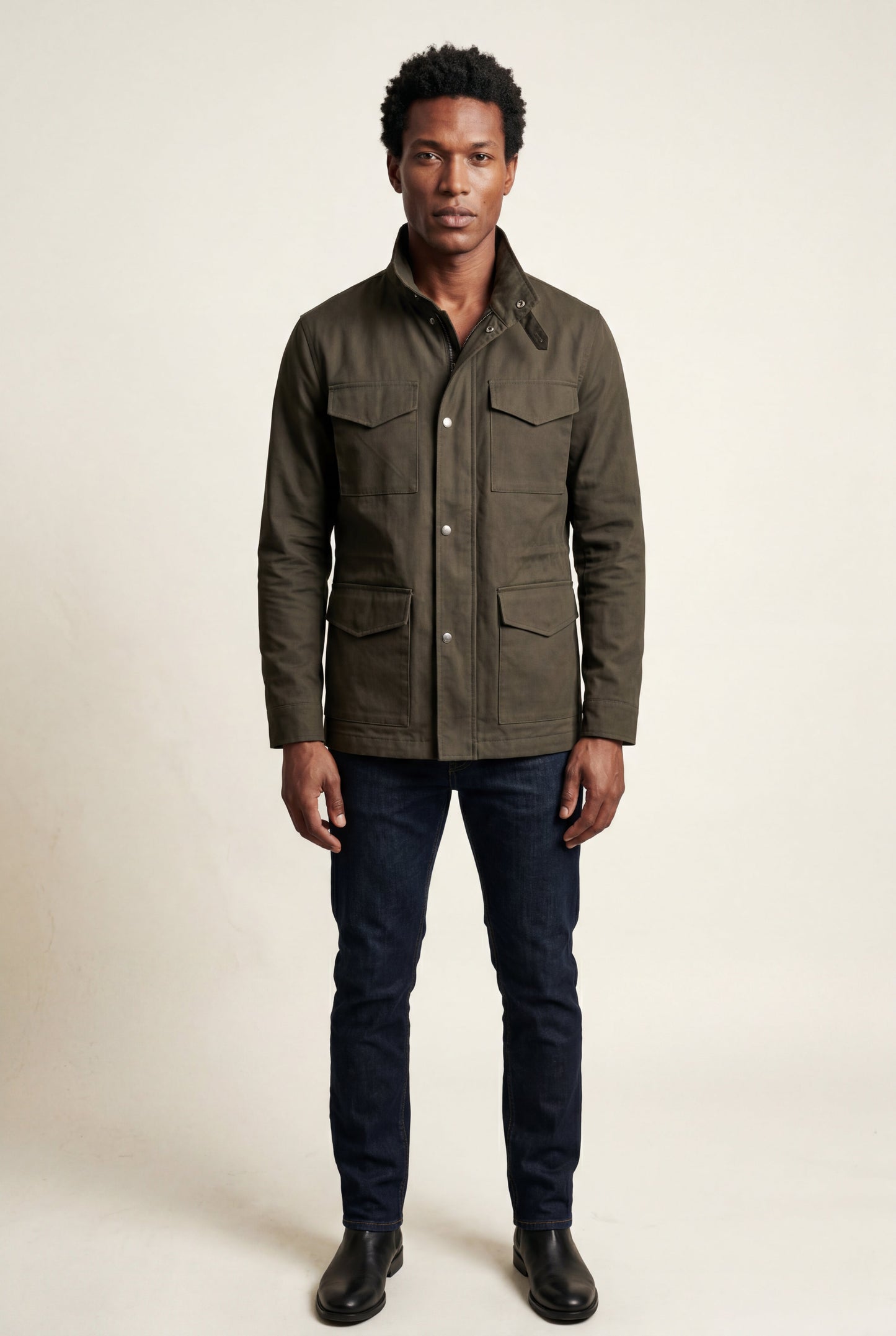 Dean | Men's Utility Field Jacket, Structured Fit