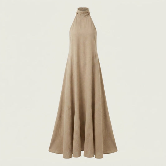 Bohemian Halter Maxi Dress For Women