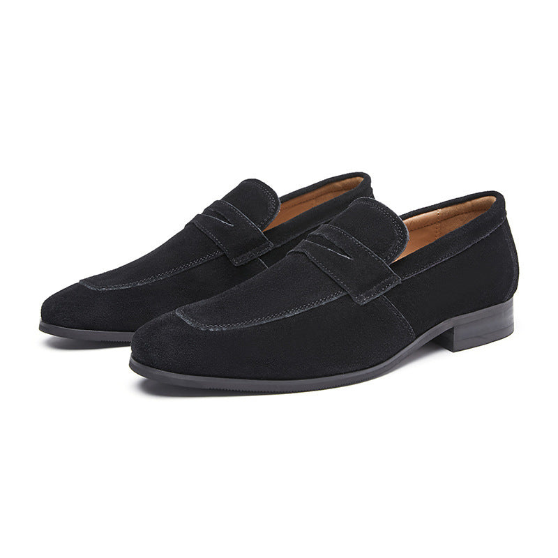 Finn | Men's Suede Penny Loafers