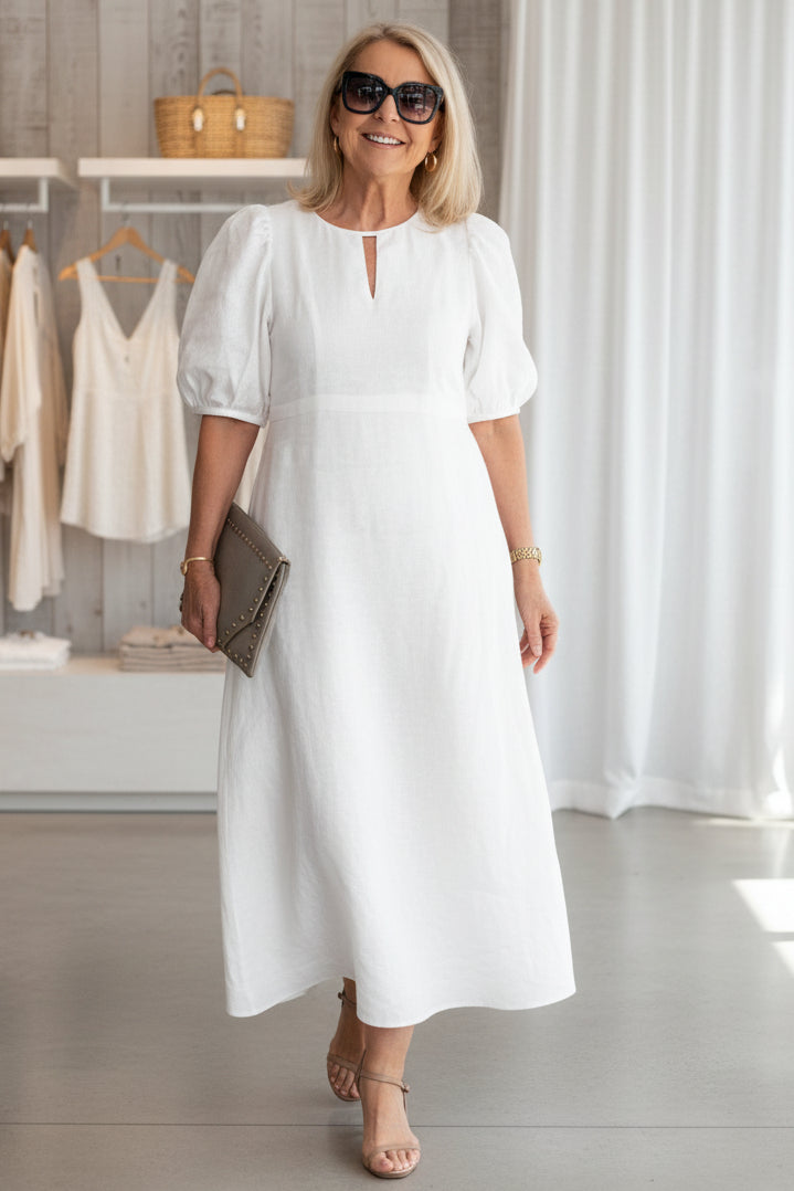 Daria | Cotton Summer Midi Dress