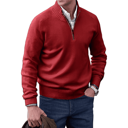 Russell | Men's Quarter-Zip Sweater