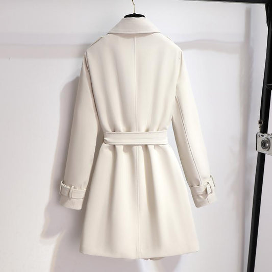 Michelle | Women's Belted Double-Breasted Coat