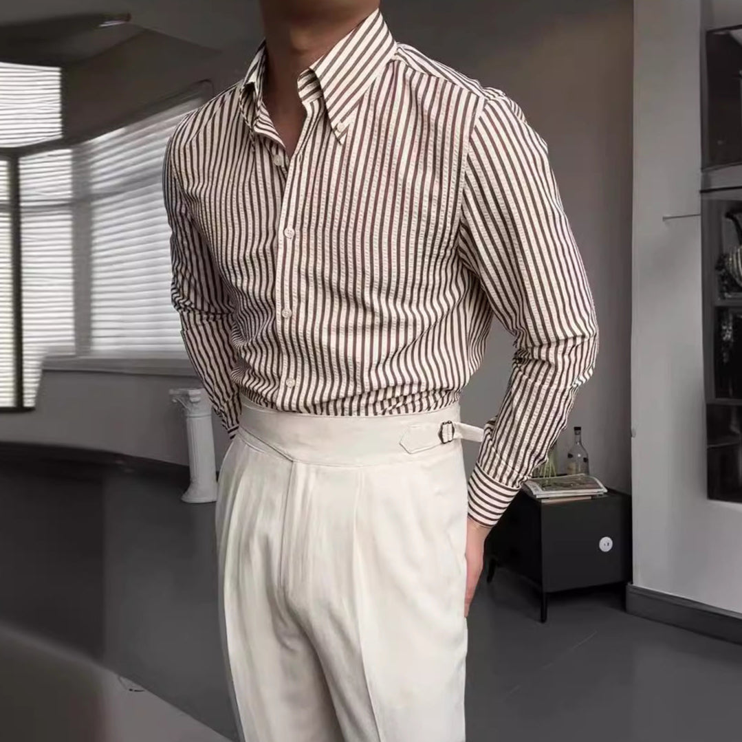 Tom | Stylish Striped Shirt for Men