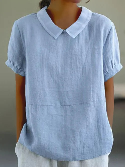 Amalie | Relaxed Fit Collar Blouse