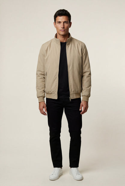 Jett | Men's Classic Bomber Jacket, Lightweight
