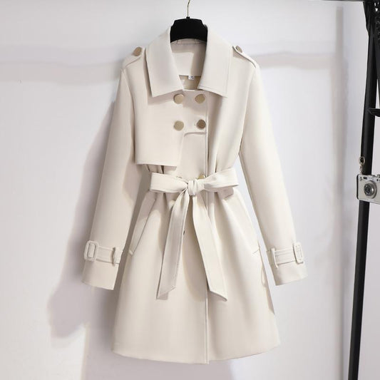 Michelle | Women's Belted Double-Breasted Coat