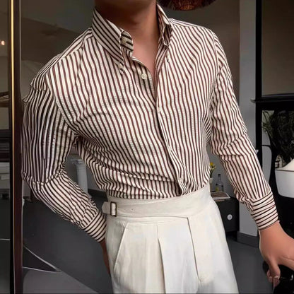 Tom | Stylish Striped Shirt for Men