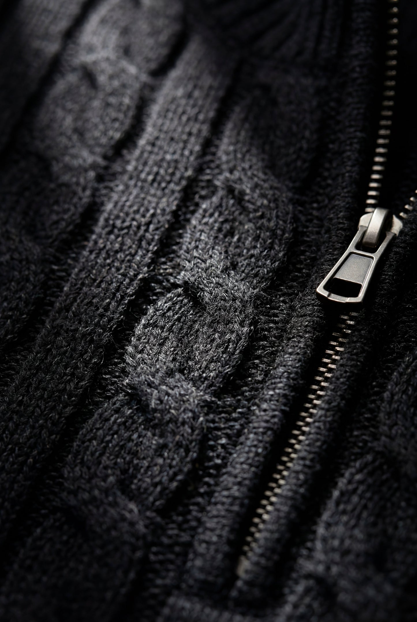 Knox | Men's Cable Knit Half-Zip Sweater