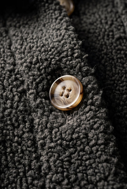 Fern | Women's Teddy Shacket, Relaxed Plush Jacket