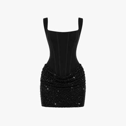 Delaina | Women's Sequin Corset Mini Dress