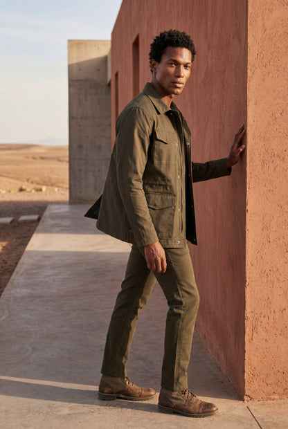 Dean | Men's Utility Field Jacket, Structured Fit
