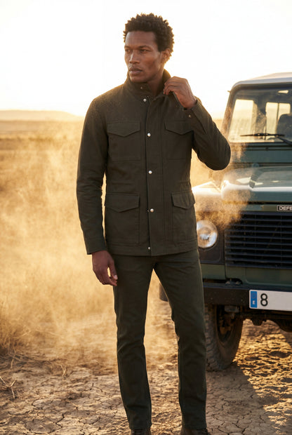 Dean | Men's Utility Field Jacket, Structured Fit