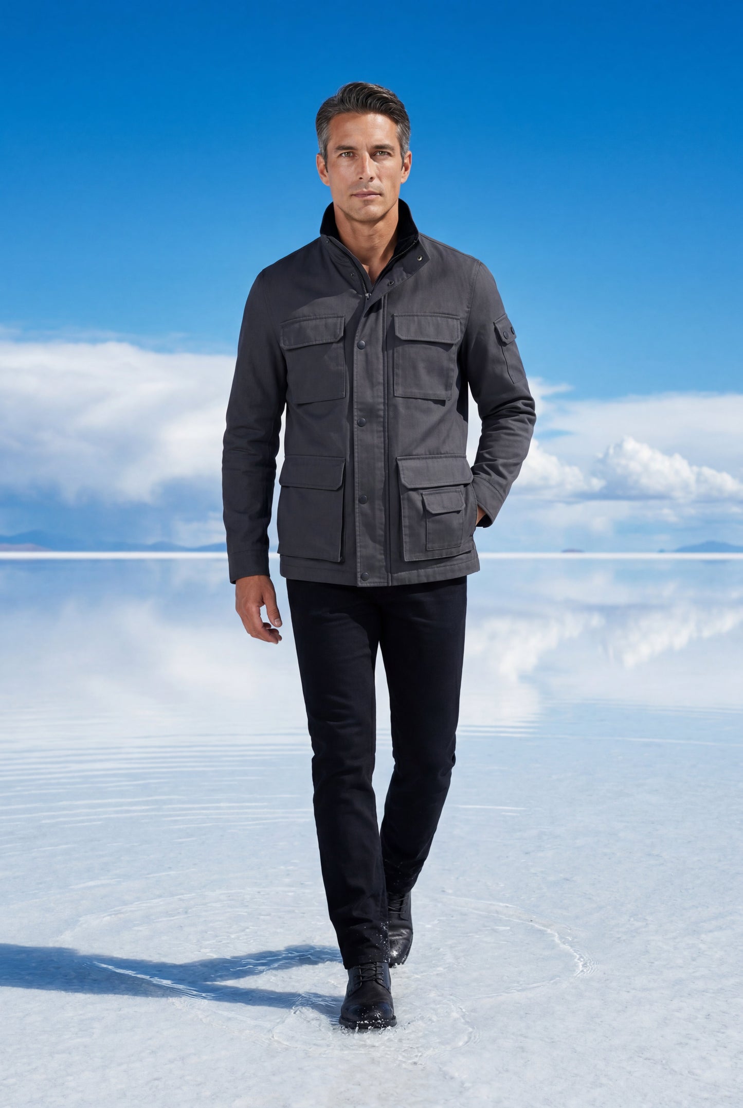 Dean | Men's Utility Field Jacket, Structured Fit