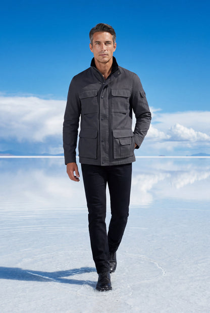 Dean | Men's Utility Field Jacket, Structured Fit