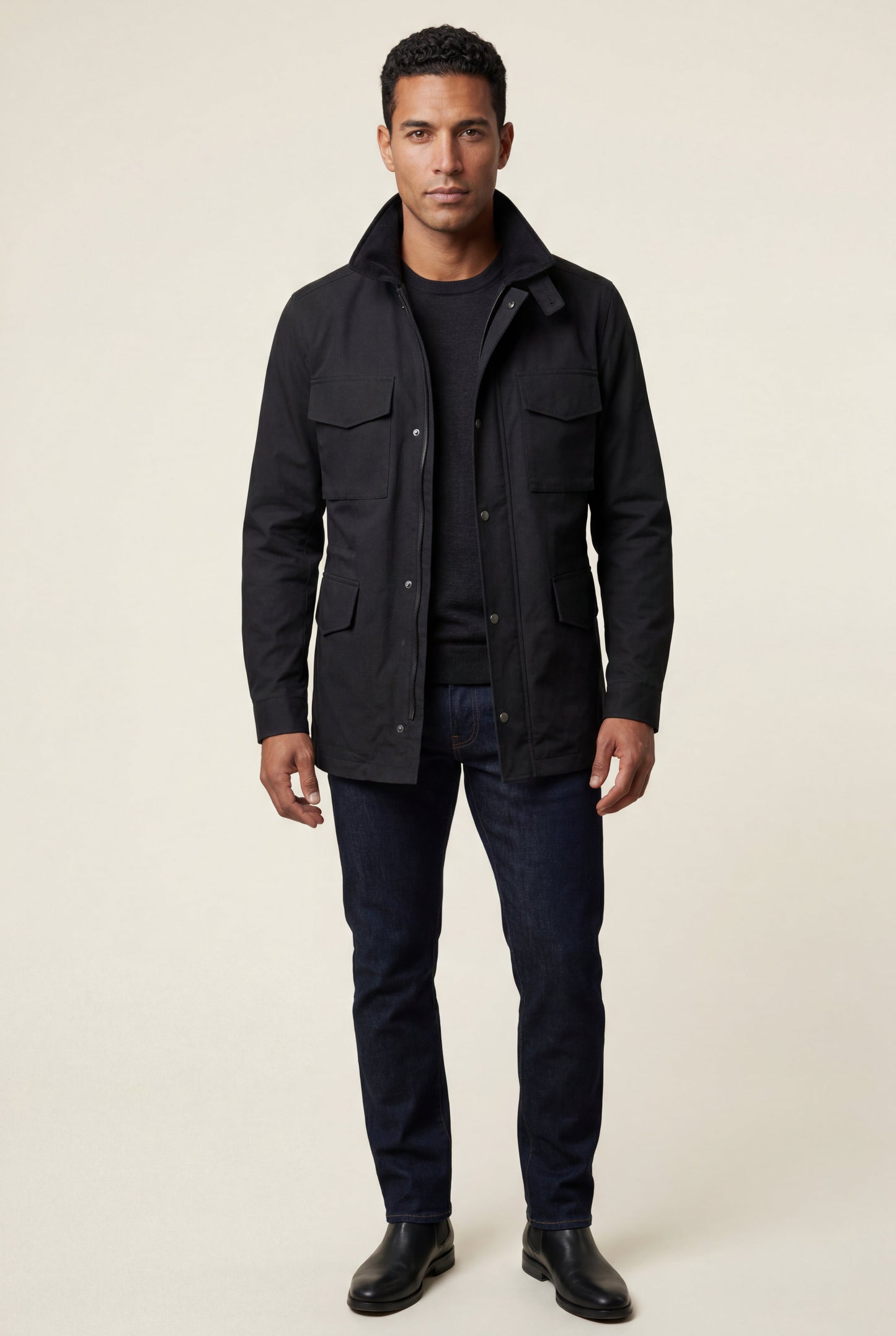 Dean | Men's Utility Field Jacket, Structured Fit