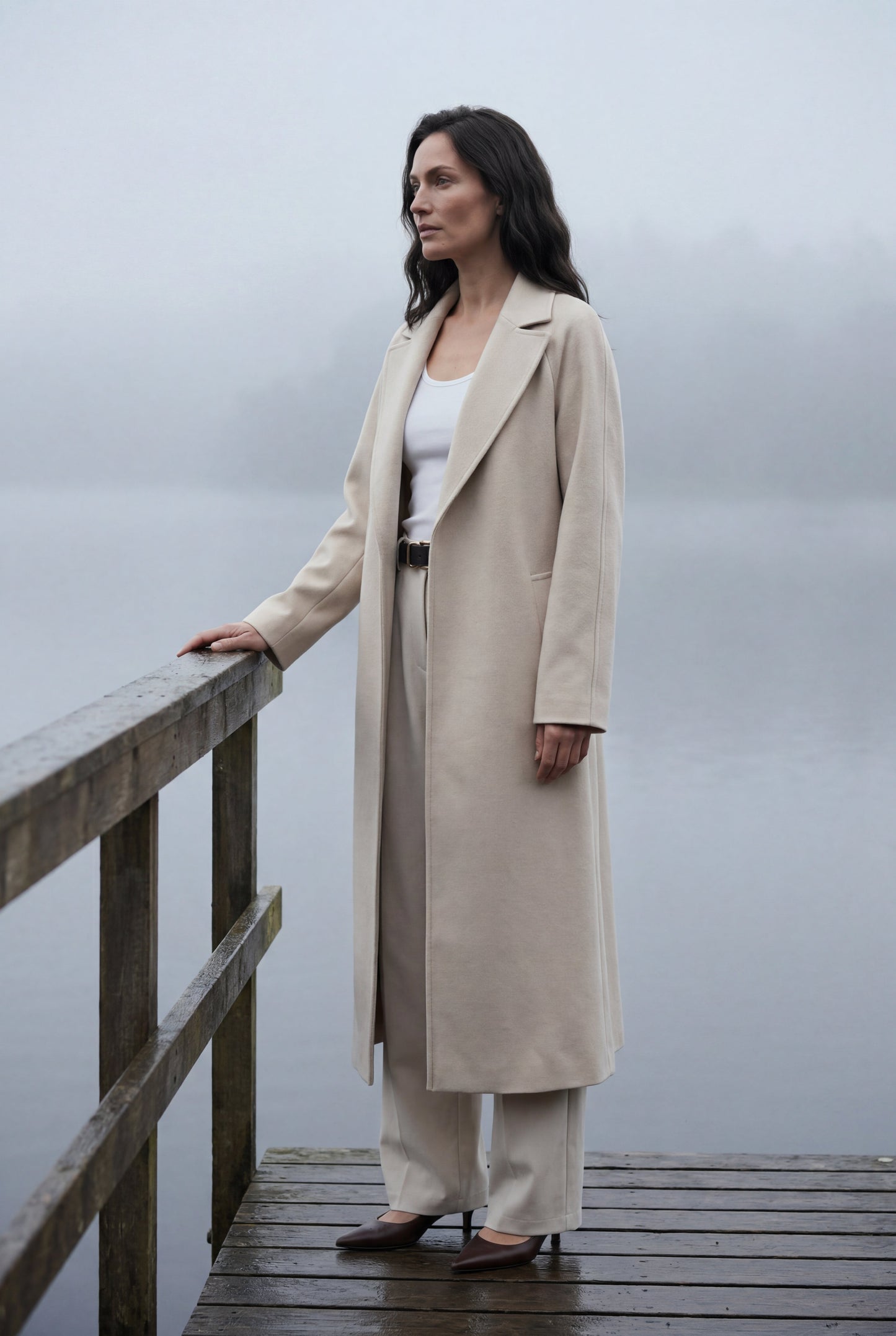 Petra | Women's Tailored Longline Trench Coat