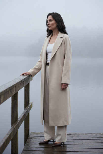 Petra | Women's Tailored Longline Trench Coat