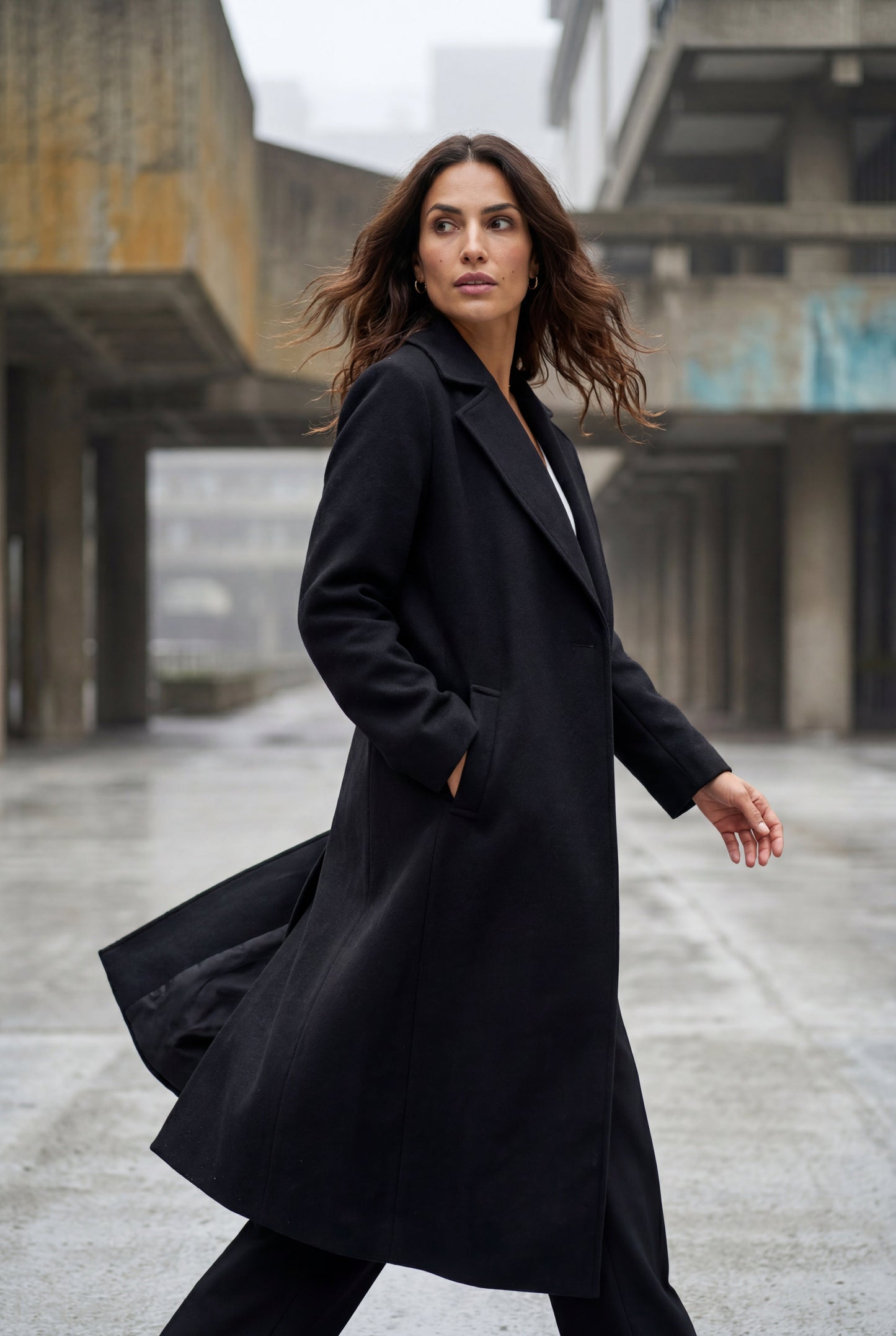 Petra | Women's Tailored Longline Trench Coat