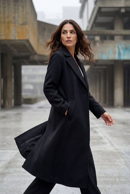 Petra | Women's Tailored Longline Trench Coat