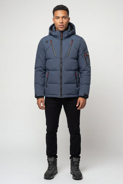 Cruz | Men's Urban Parka Jacket, Insulated Winter Coat