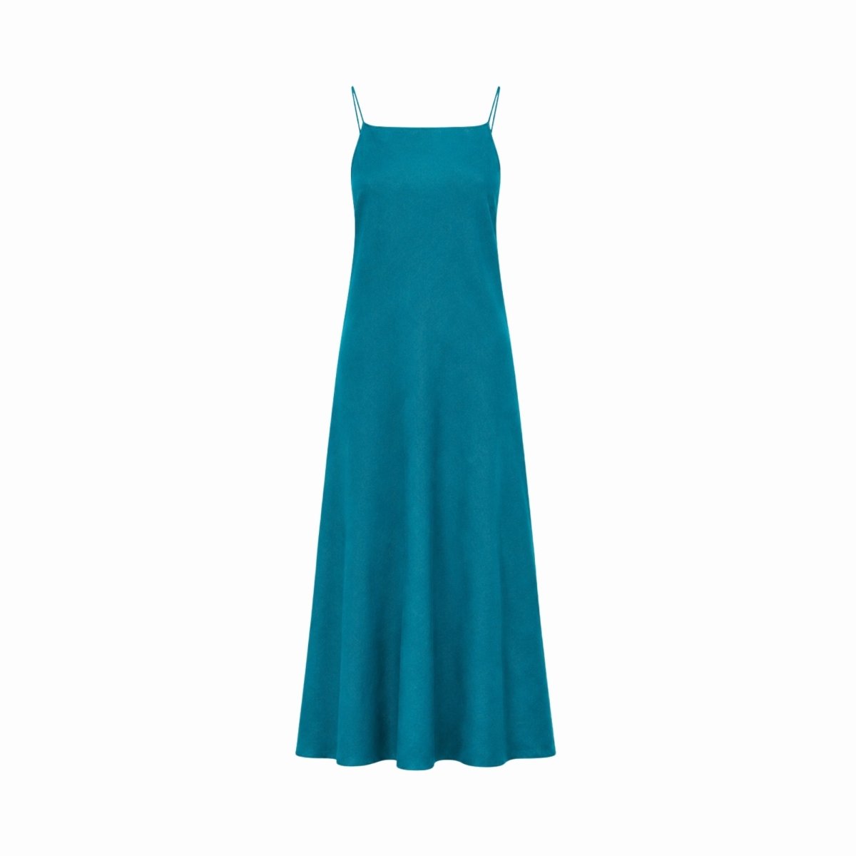 Ravena | Women's Linen Midi Slip Dress