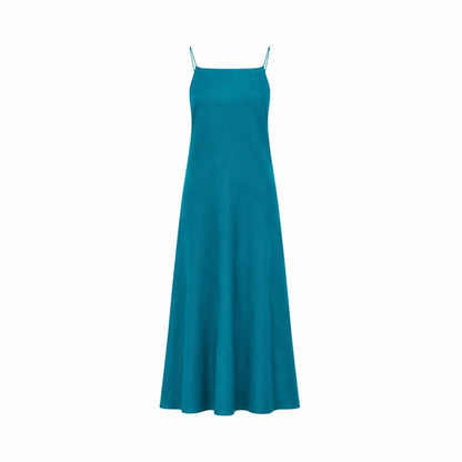 Ravena | Women's Linen Midi Slip Dress