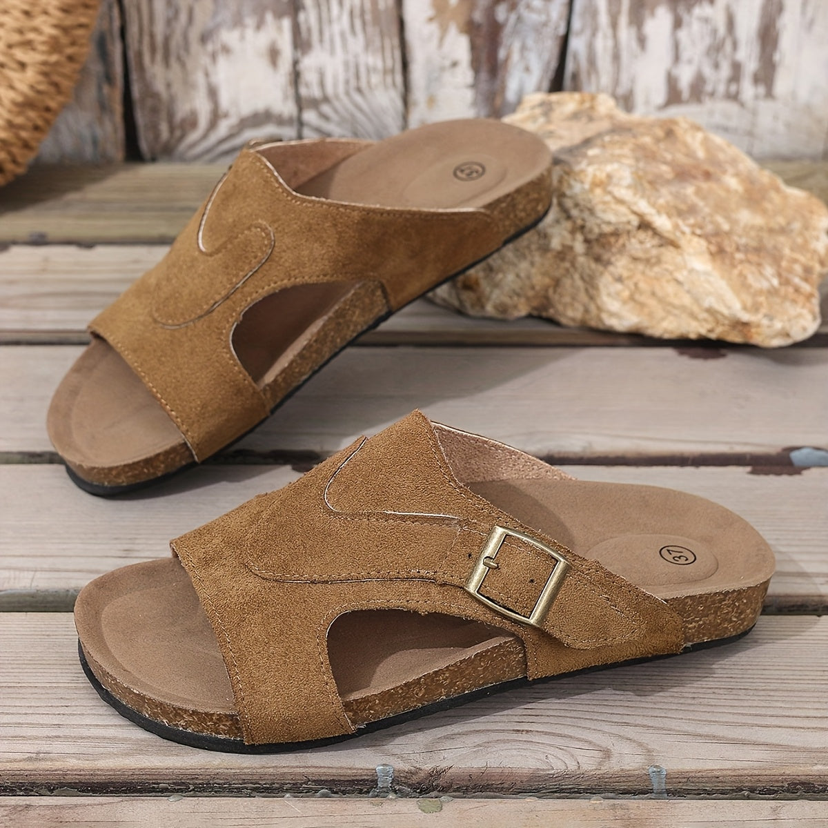 Lana | Ankle Strap Casual Flat Sandal