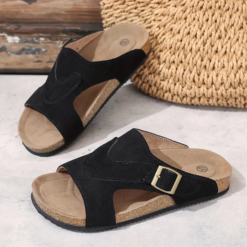 Lana | Ankle Strap Casual Flat Sandal