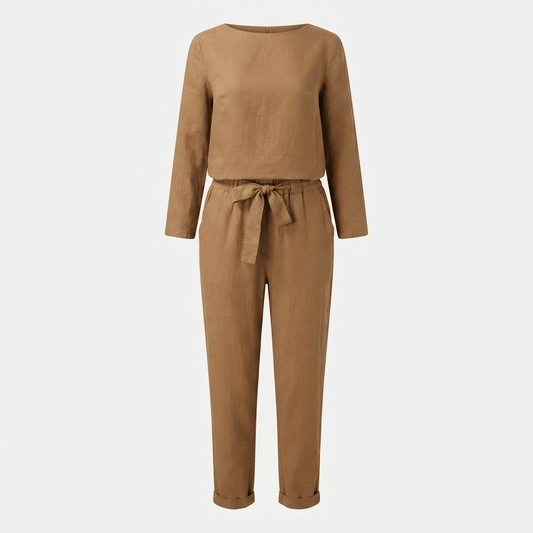 Brooke | Linen Two-Piece Lounge Set Women