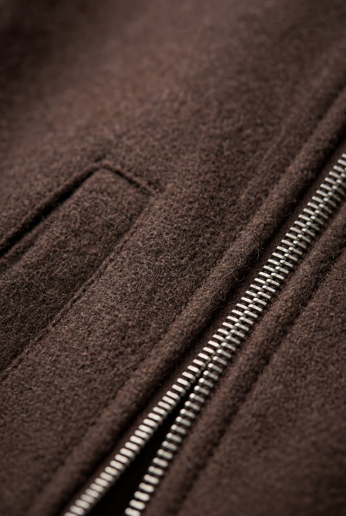 Vera | Women's Minimal Zip Jacket, Boxy Structured