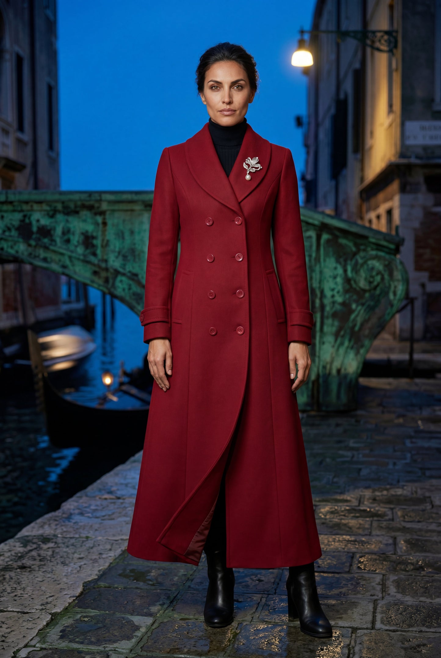 Sienna | Women's Belted Longline Coat, Tailored Fit