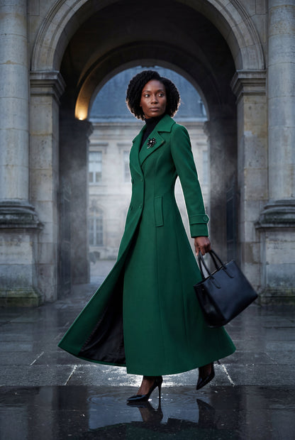 Sienna | Women's Belted Longline Coat, Tailored Fit