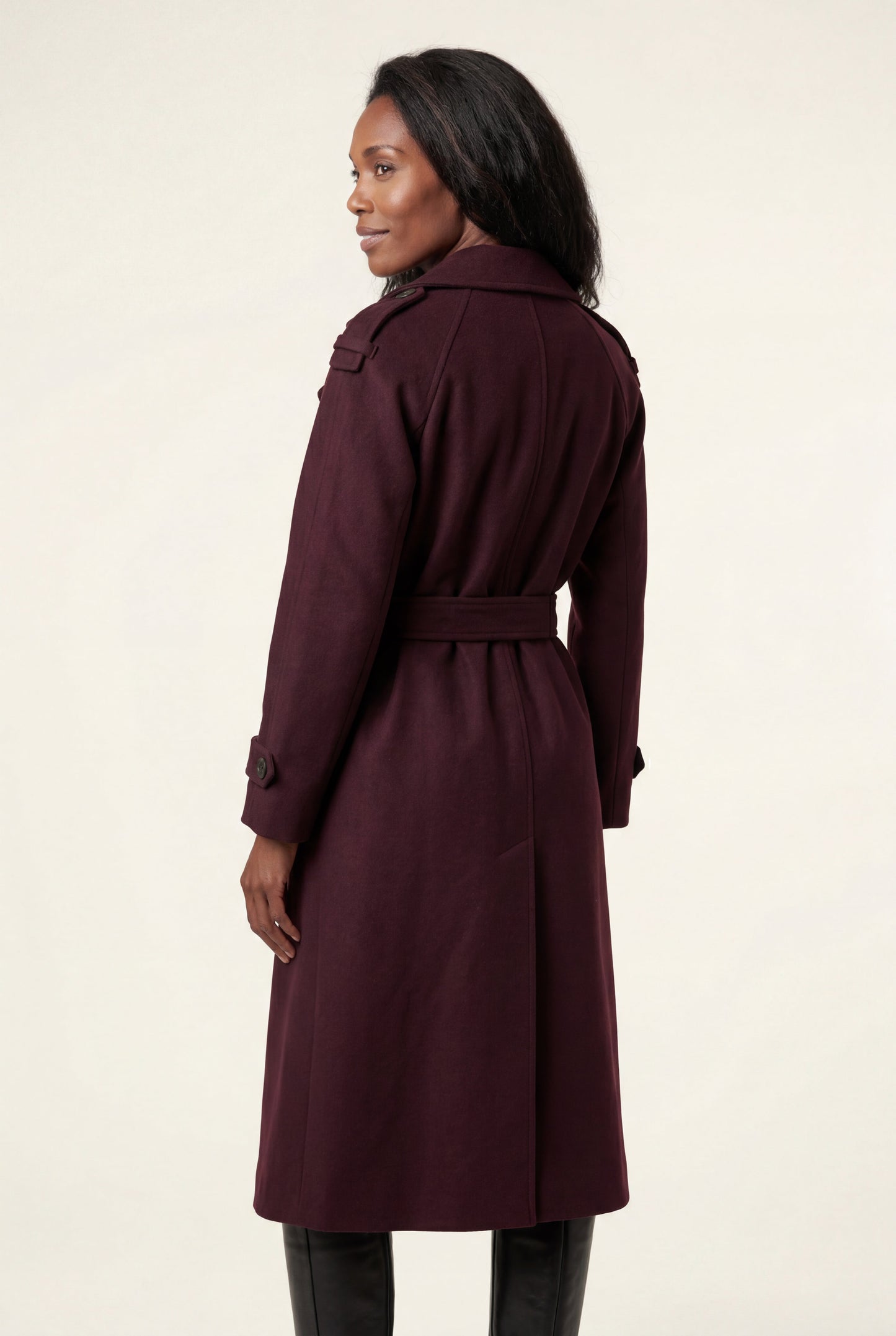 Ava | Women's Double-Breasted Belted Trench Coat