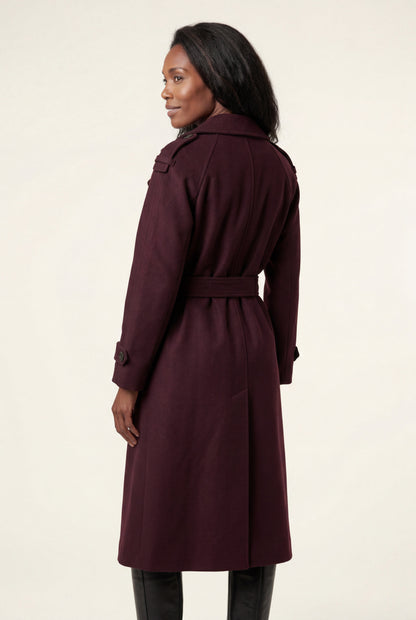 Ava | Women's Double-Breasted Belted Trench Coat