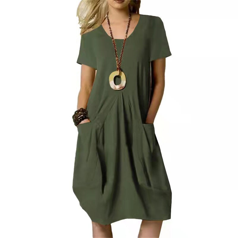 Loose Fit Summer Dress For Women